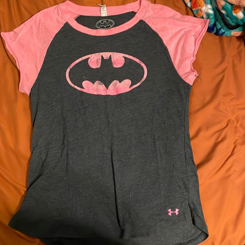 black and pink, under armour brand, size medium